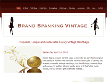 Tablet Screenshot of brandspankingvintage.com